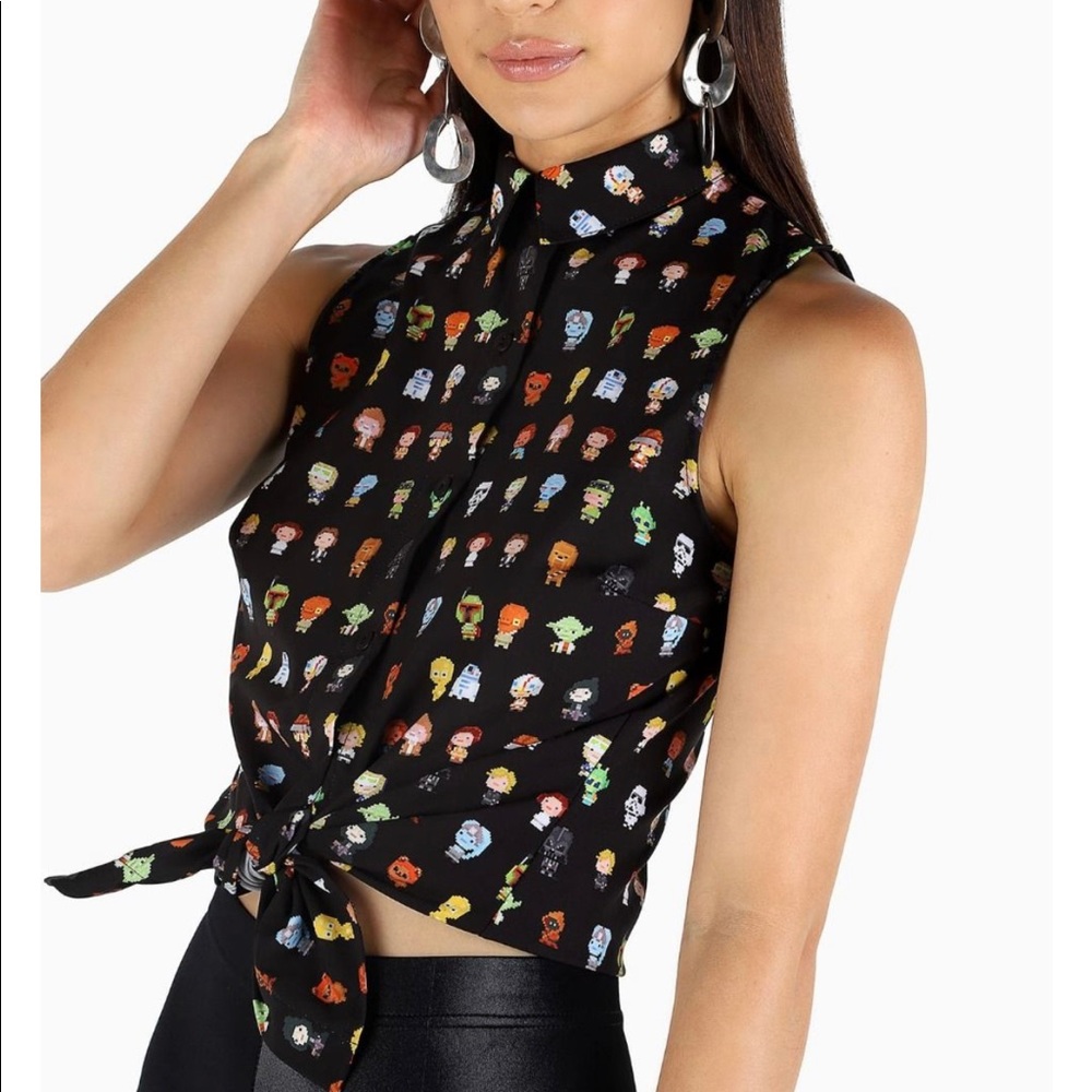 BLACKMILK 8 BIT STAR WARS BUSINESS TIME SHIRT